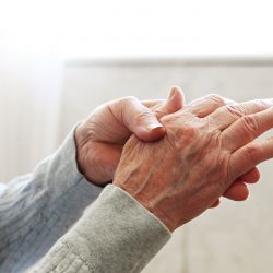Mature Woman Hands Rheumatoid Arthritis Chronic Inflammation